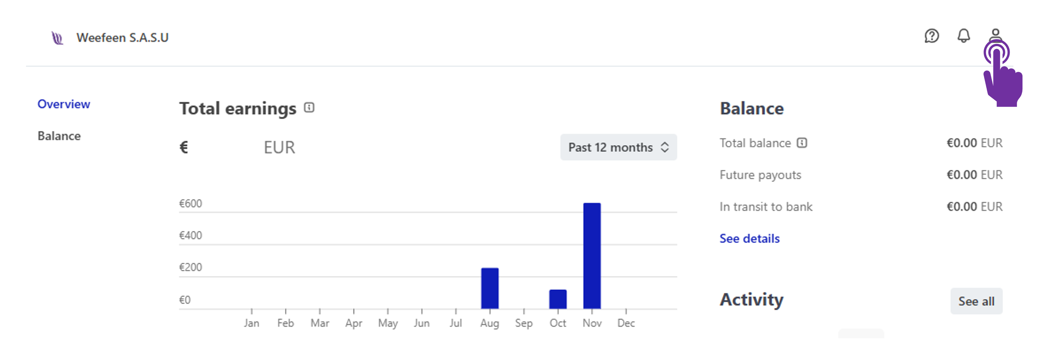 Stripe Express Settings