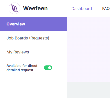 Direct Detailed Request Toggle On